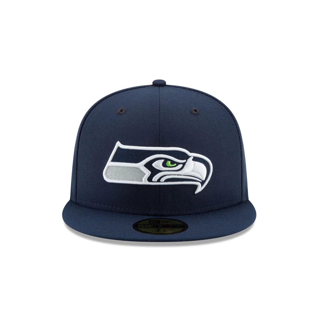 NFL Seattle Seahawks New Era Super Bowl LX Champions Side Patch 59FIFTY Fitted Hat - Black - Image 2