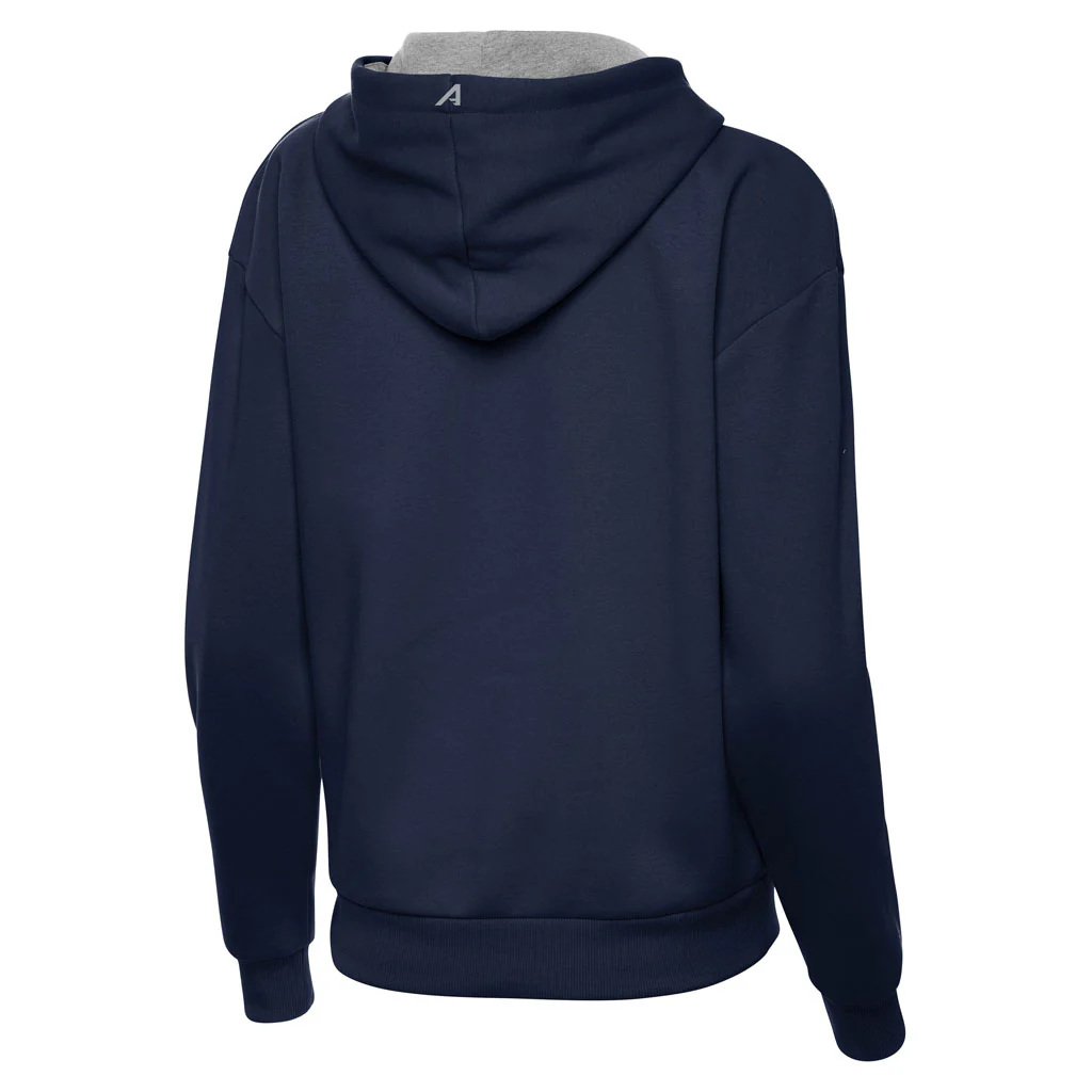 NFL Seattle Seahawks Women's Antigua Full Front Victory Pullover Hoodie - Navy - Image 2