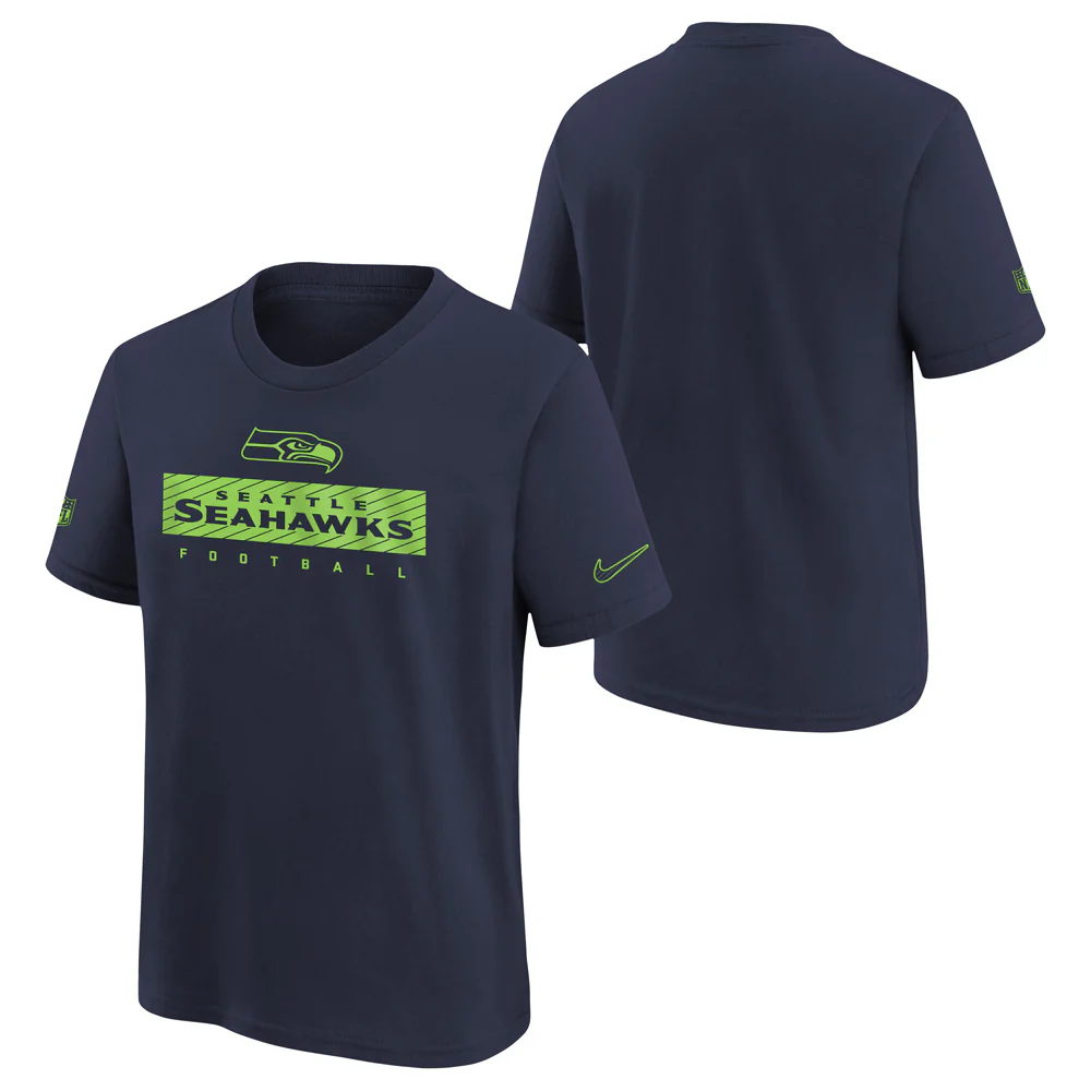 NFL Seattle Seahawks Youth Nike Team Issue Legend T-Shirt - Navy
