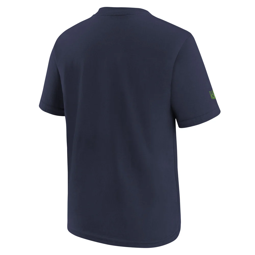NFL Seattle Seahawks Youth Nike Team Issue Legend T-Shirt - Navy - Image 3
