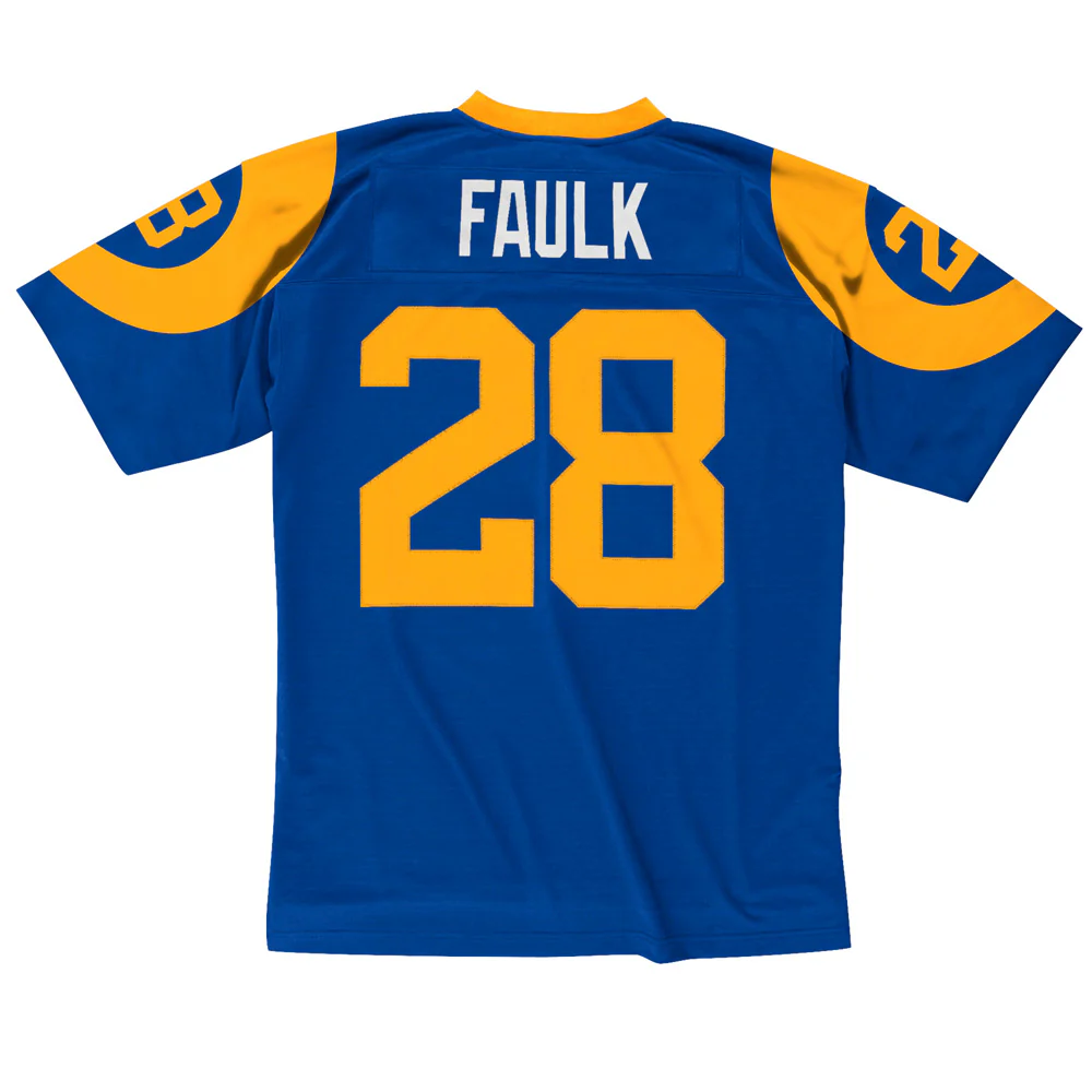 NFL St. Louis Rams Marshall Faulk Mitchell & Ness Legacy Jersey