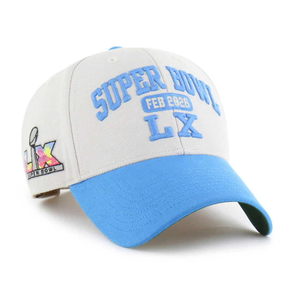 NFL Super Bowl LX '47 Broke Line MVP Adjustable Hat - Ivory - Image 2