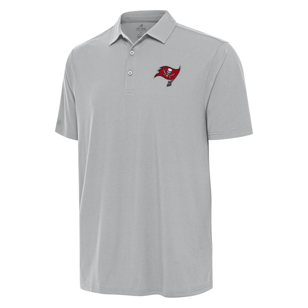 NFL Tampa Bay Buccaneers Antigua Era Polo - Gray