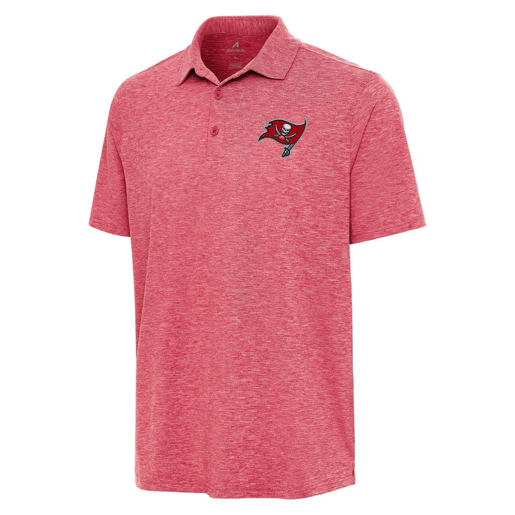 NFL Tampa Bay Buccaneers Antigua Par 3 Polo - Red