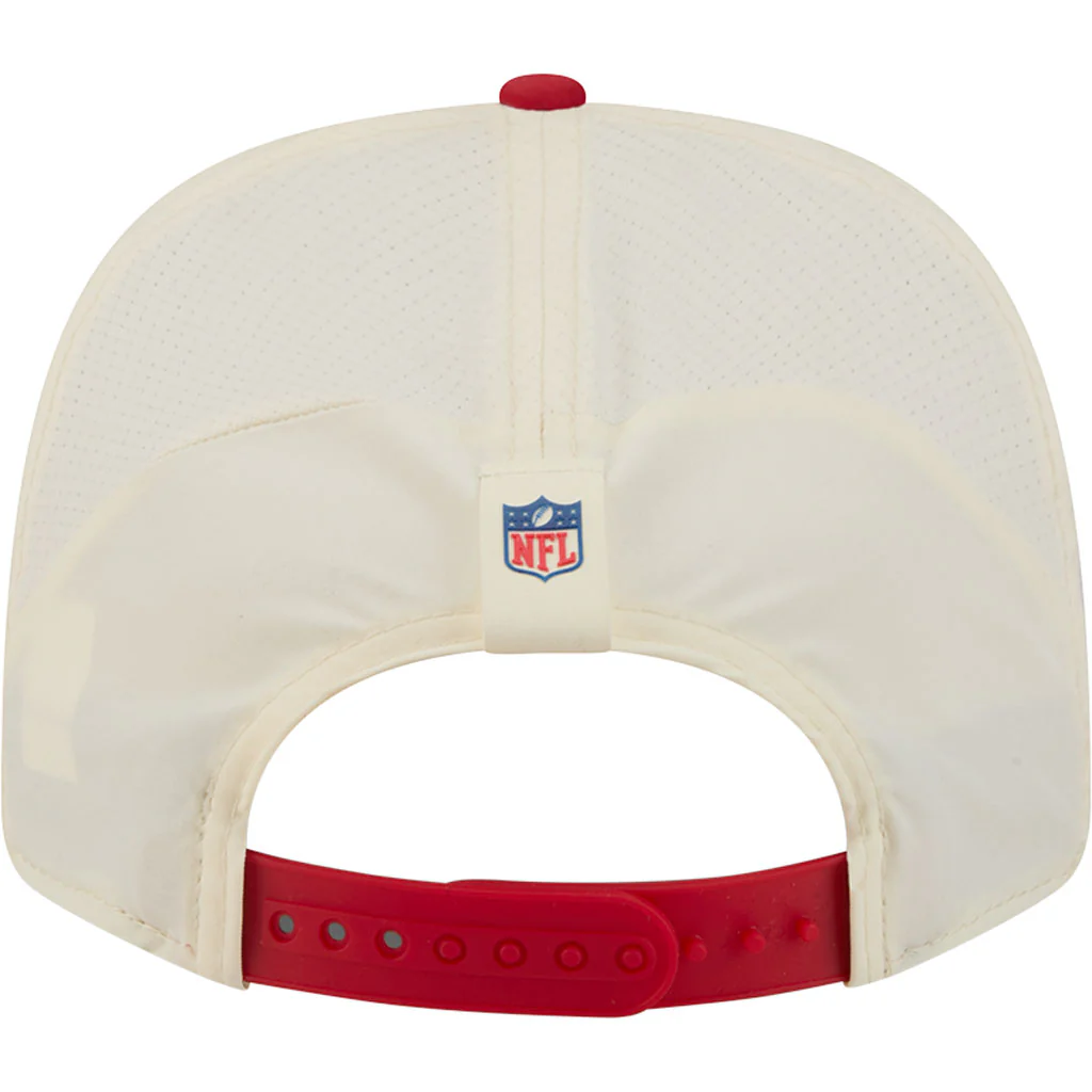 NFL Tampa Bay Buccaneers New Era 2026 Training 9SEVENTY Stretch Snapback Hat - Cream - Image 6