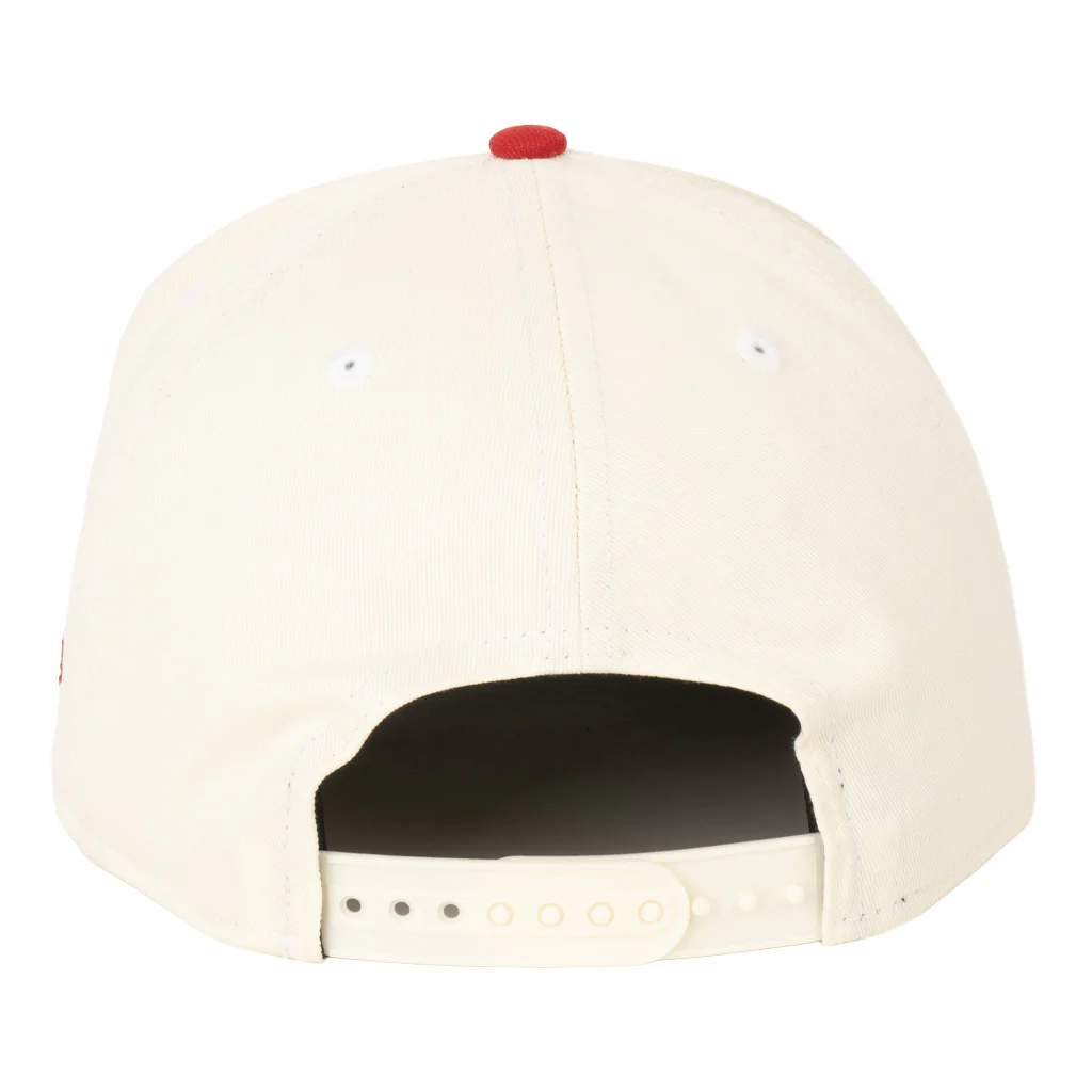 NFL Tampa Bay Buccaneers New Era Two-Tone Primary Team Color 9FIFTY A-Frame Snapback Hat - Cream - Image 2