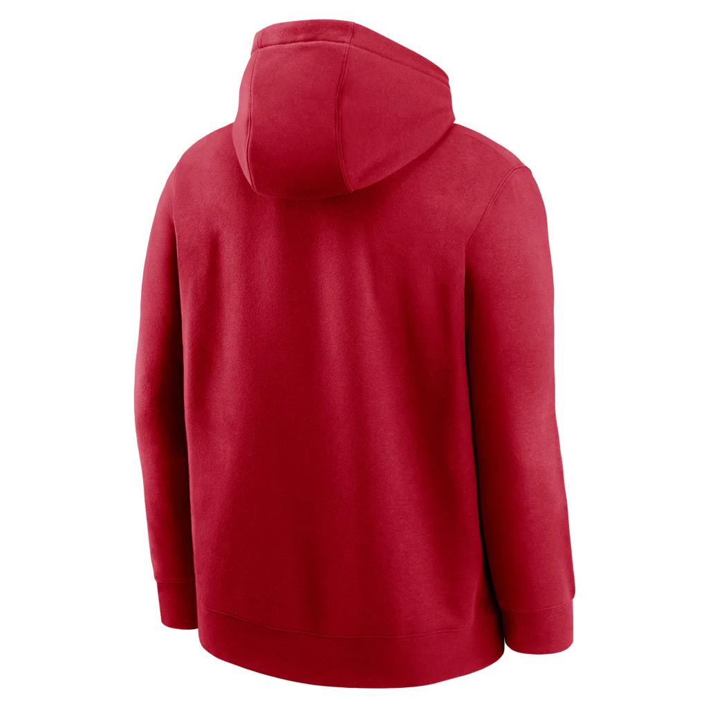 NFL Tampa Bay Buccaneers Nike Club Logo Pullover Hoodie - Red - Image 3
