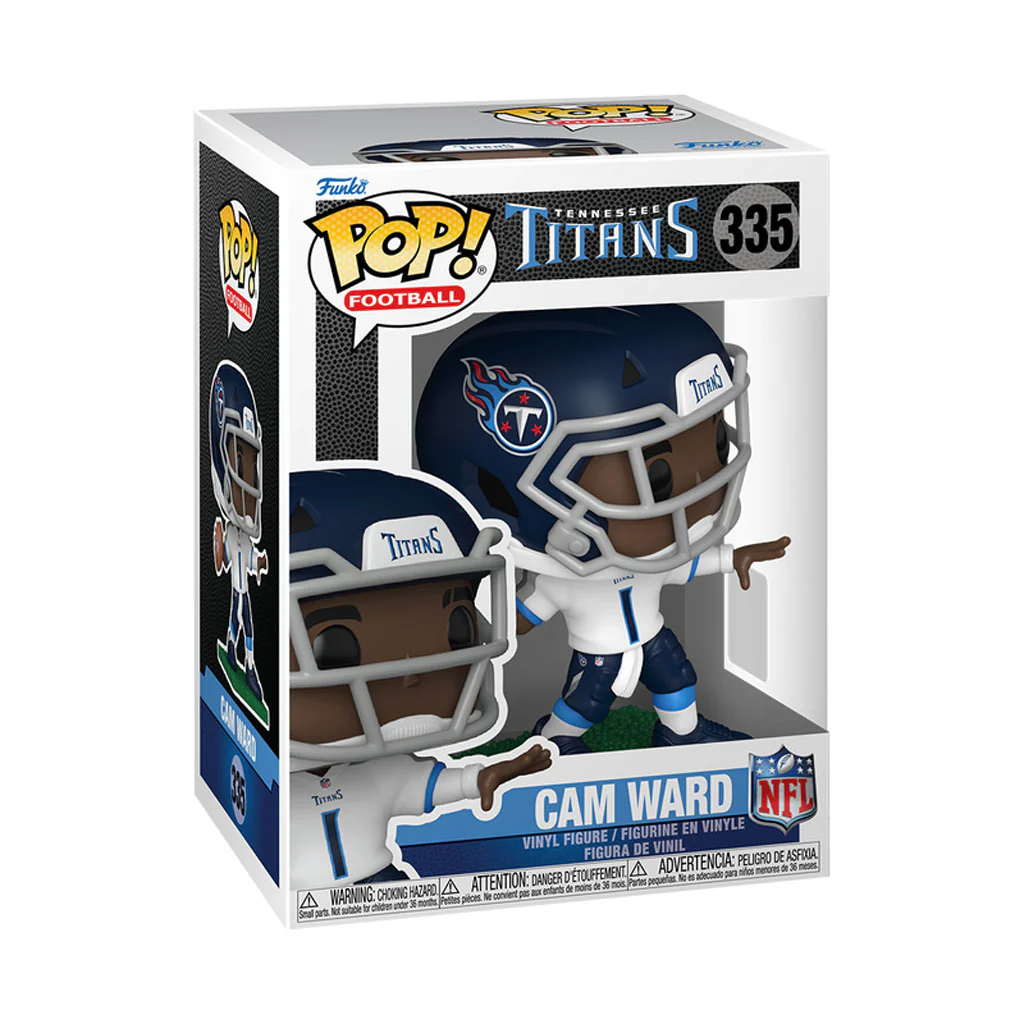 NFL Tennessee Titans Cam Ward Funko Pop! Vinyl Figure - Image 2