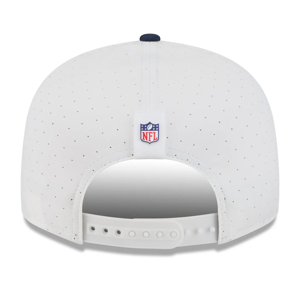 NFL Tennessee Titans New Era 2025 Training 9FIFTY Split Panel Snapback Hat - White - Image 4