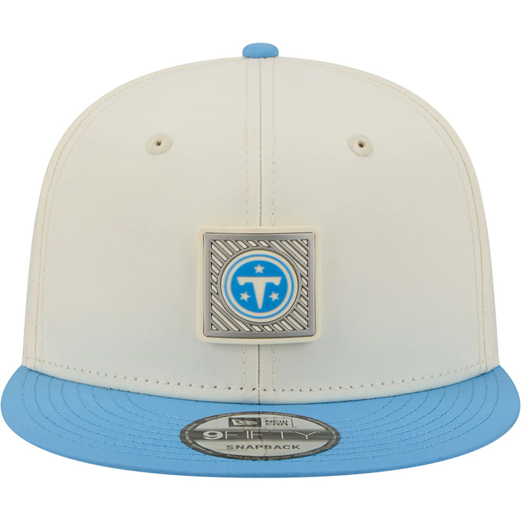 NFL Tennessee Titans New Era 2026 Training 9FIFTY Snapback Hat - Cream - Image 3