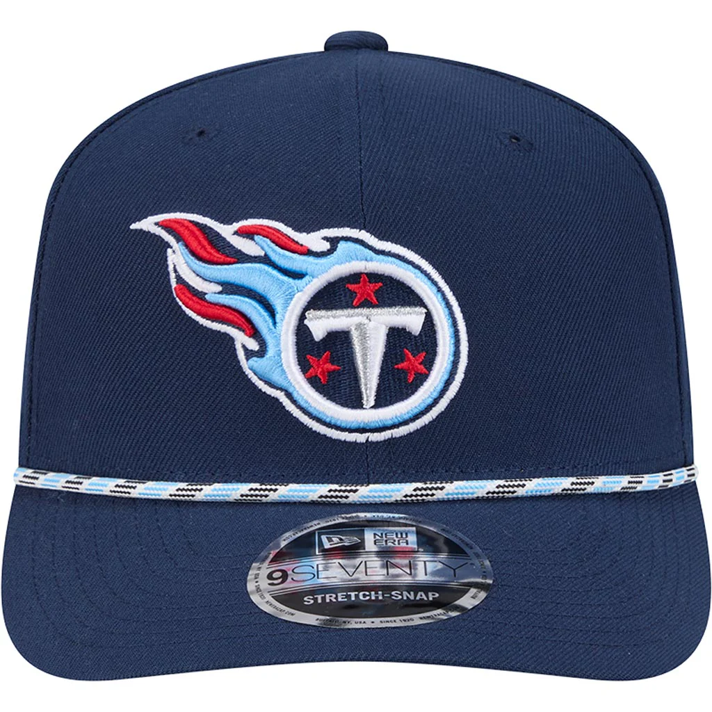NFL Tennessee Titans New Era Multi Rope 9SEVENTY Stretch-Snapback Hat - Navy - Image 3