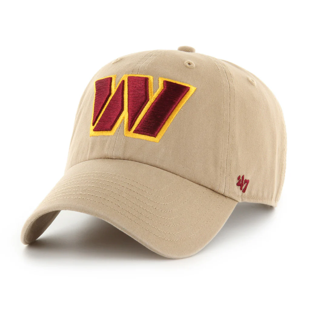 NFL Washington Commanders '47 Clean Up Hat - Khaki