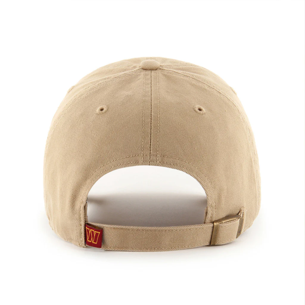 NFL Washington Commanders '47 Clean Up Hat - Khaki - Image 2
