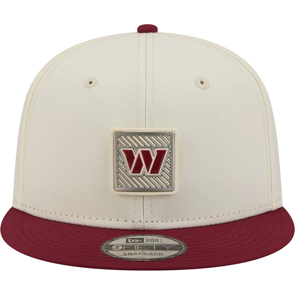 NFL Washington Commanders New Era 2026 Training 9FIFTY Snapback Hat - Cream - Image 3