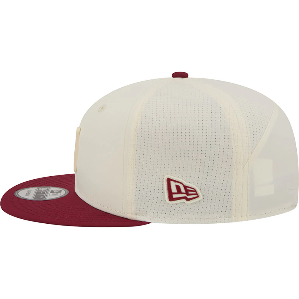 NFL Washington Commanders New Era 2026 Training 9FIFTY Snapback Hat - Cream - Image 4