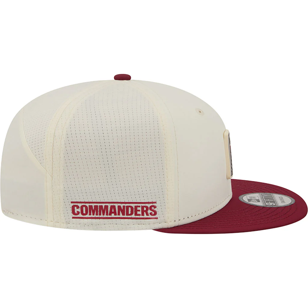 NFL Washington Commanders New Era 2026 Training 9FIFTY Snapback Hat - Cream - Image 5