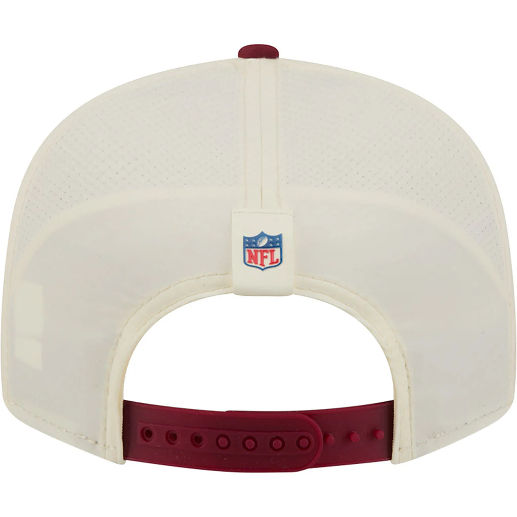 NFL Washington Commanders New Era 2026 Training 9FIFTY Snapback Hat - Cream - Image 6