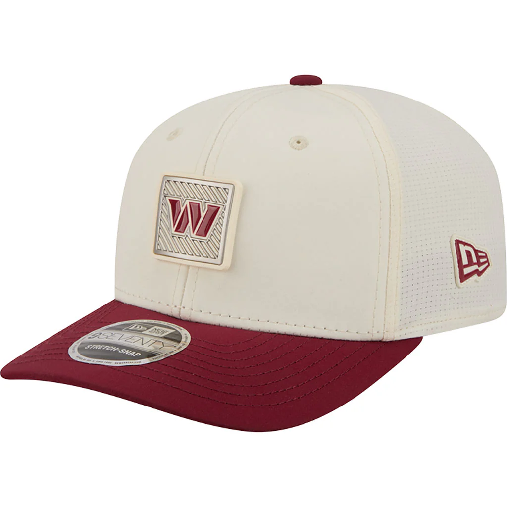 NFL Washington Commanders New Era 2026 Training 9SEVENTY Stretch Snapback Hat - Cream