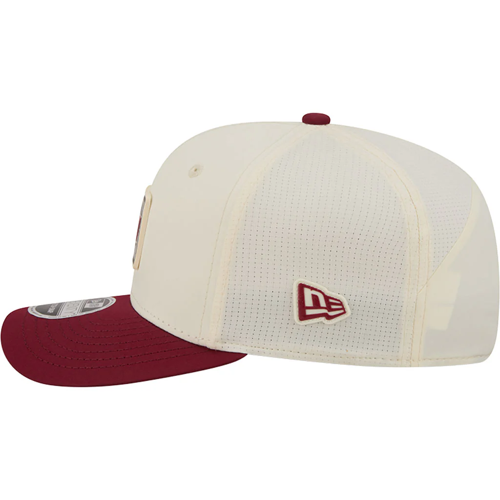 NFL Washington Commanders New Era 2026 Training 9SEVENTY Stretch Snapback Hat - Cream - Image 4