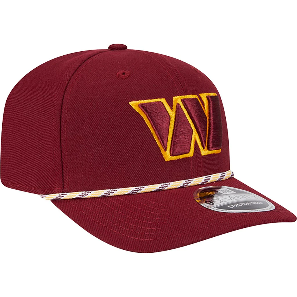 NFL Washington Commanders New Era Multi Rope 9SEVENTY Stretch-Snapback Hat - Maroon - Image 2
