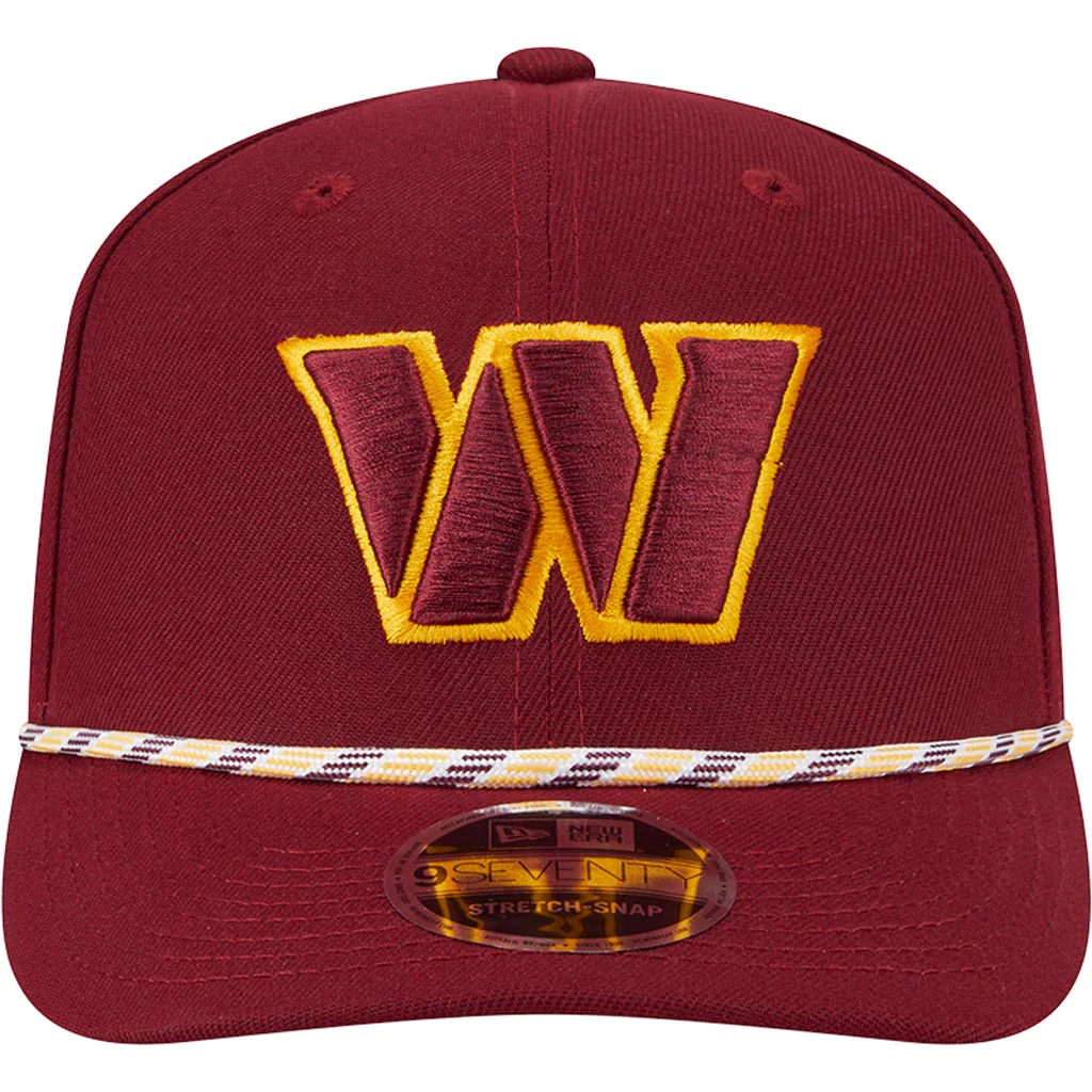 NFL Washington Commanders New Era Multi Rope 9SEVENTY Stretch-Snapback Hat - Maroon - Image 3