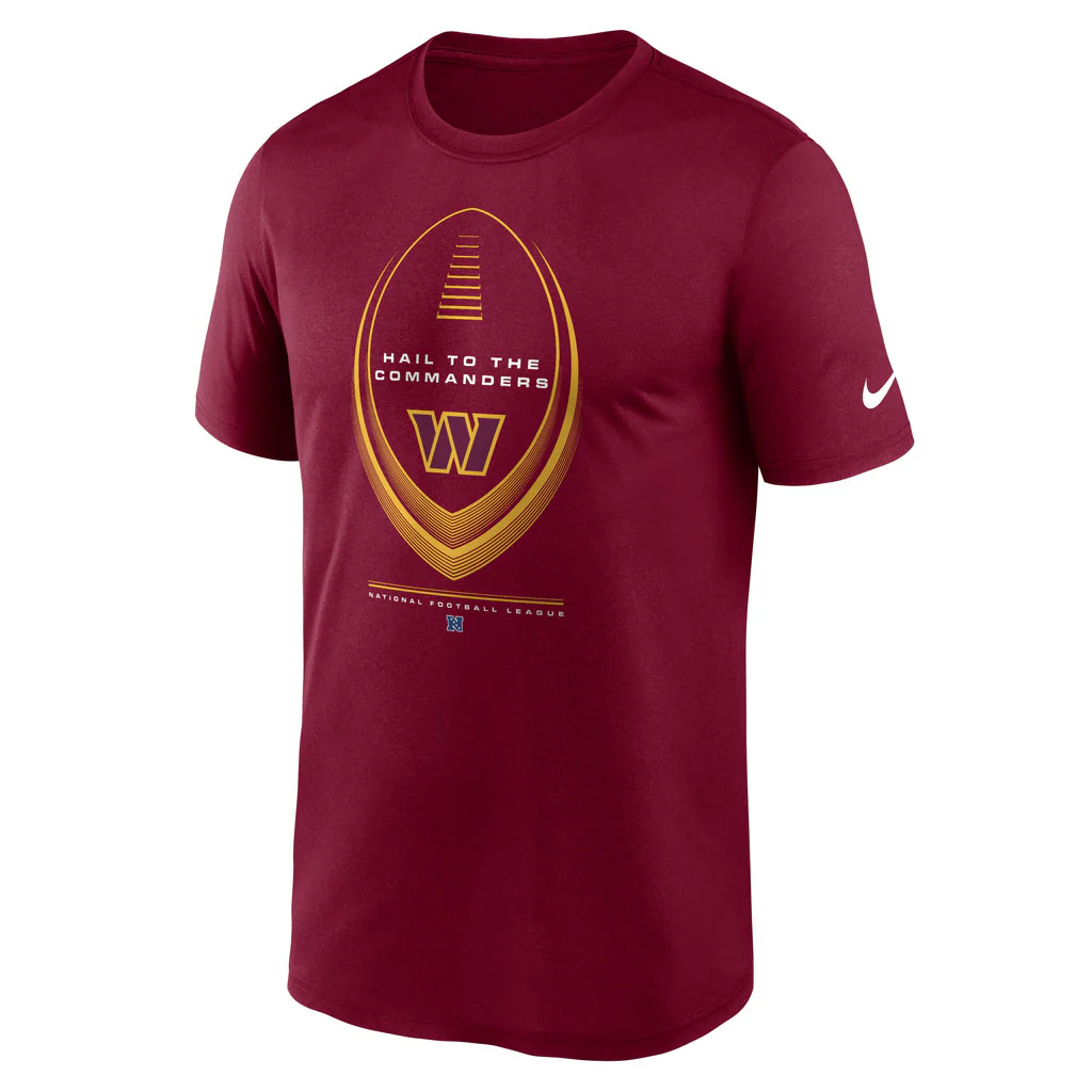 NFL Washington Commanders Nike 2026 Icon Legend T-Shirt - Maroon - Image 2