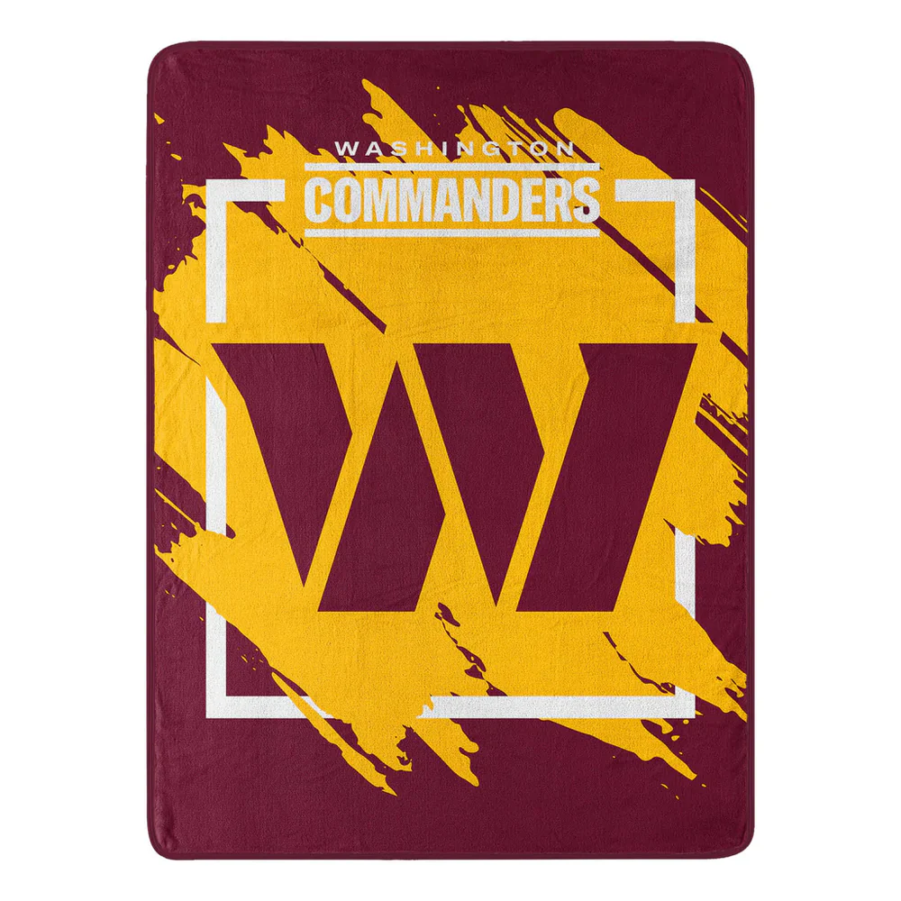 NFL Washington Commanders Northwest Dimensional 46x60 Super Plush Throw