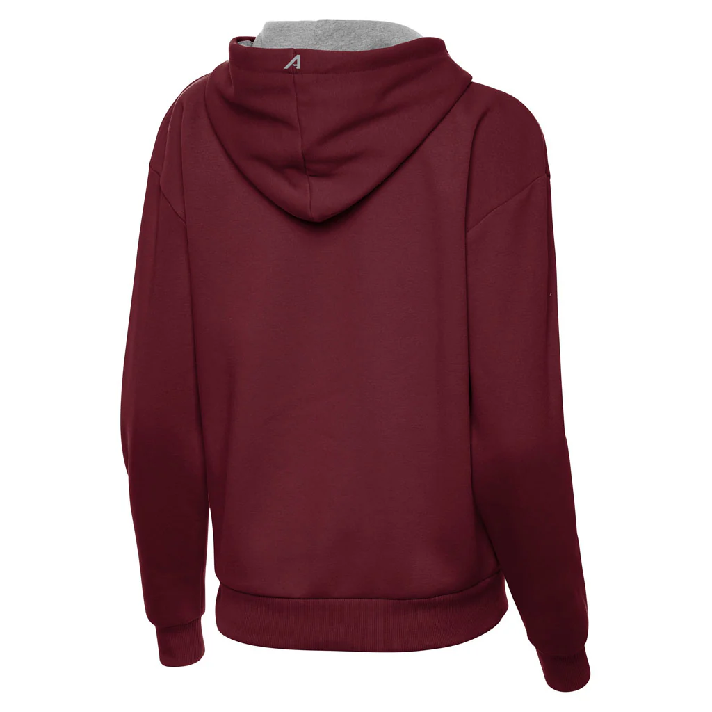 NFL Washington Commanders Women's Antigua Full Front Victory Pullover Hoodie - Maroon - Image 2