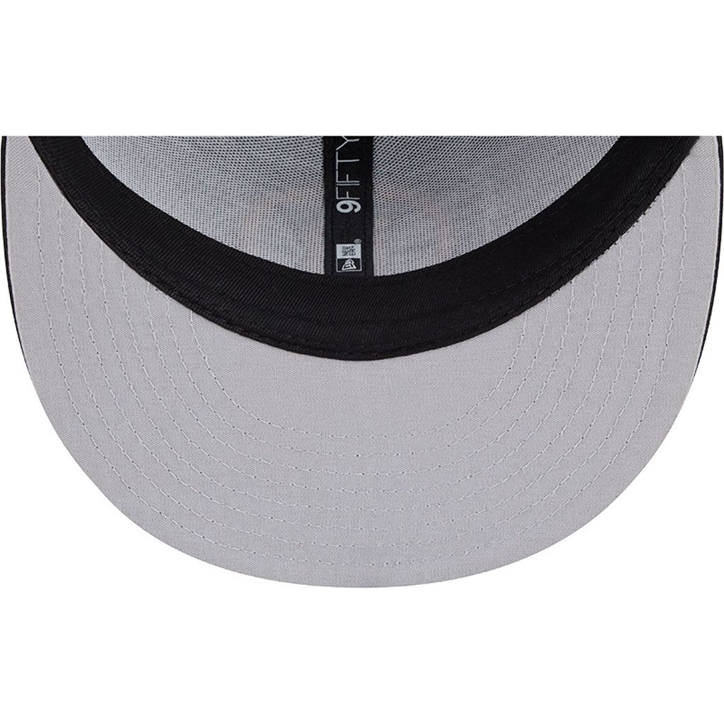 NHL Boston Bruins New Era OTC Trucker 9FIFTY Snapback Hat - Black - Image 7