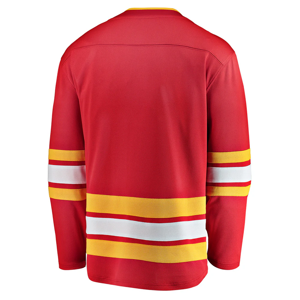 NHL Calgary Flames Fanatics Home Breakaway Replica Jersey - Image 2