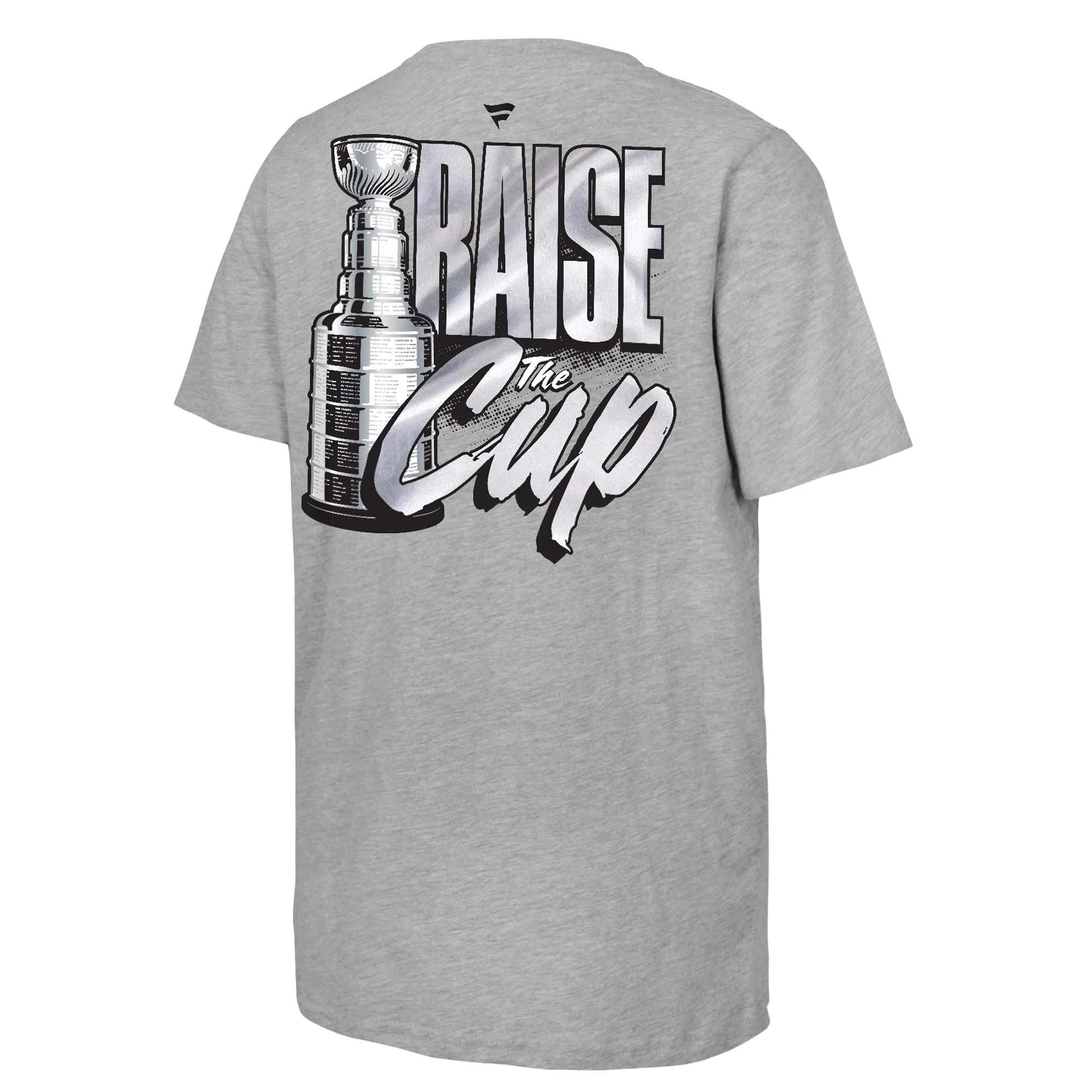 NHL Carolina Hurricanes Mens Fanatics 2026 Stanley Cup Champ Locker Room T-Shirt- Heather Gray - Image 3