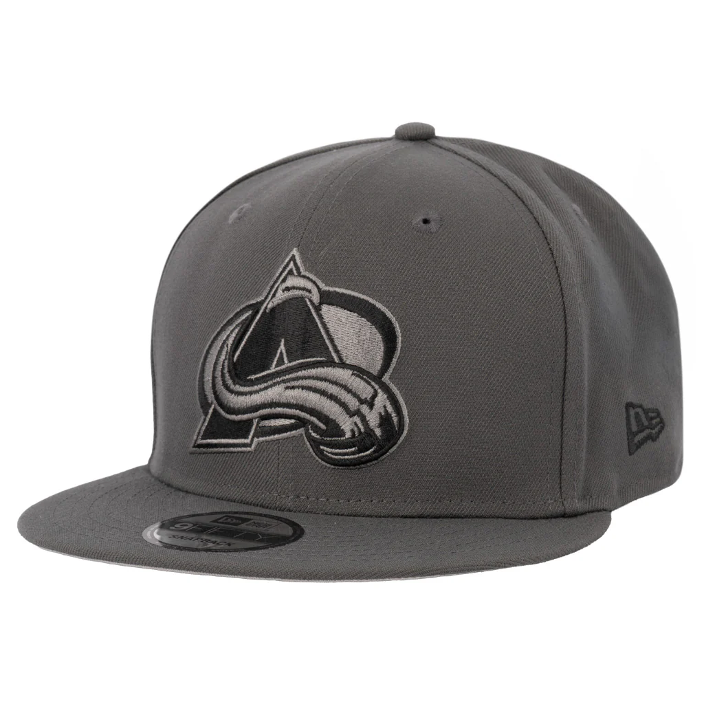 NHL Colorado Avalanche New Era Gray Prestige 9FIFTY Snapback Hat - Graphite