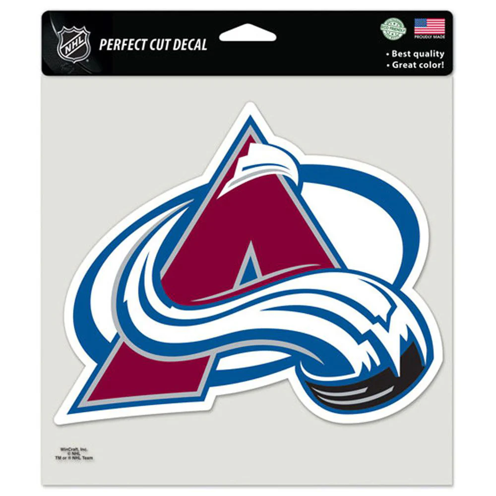 NHL Colorado Avalanche WinCraft 8" x 8" Logo Decal