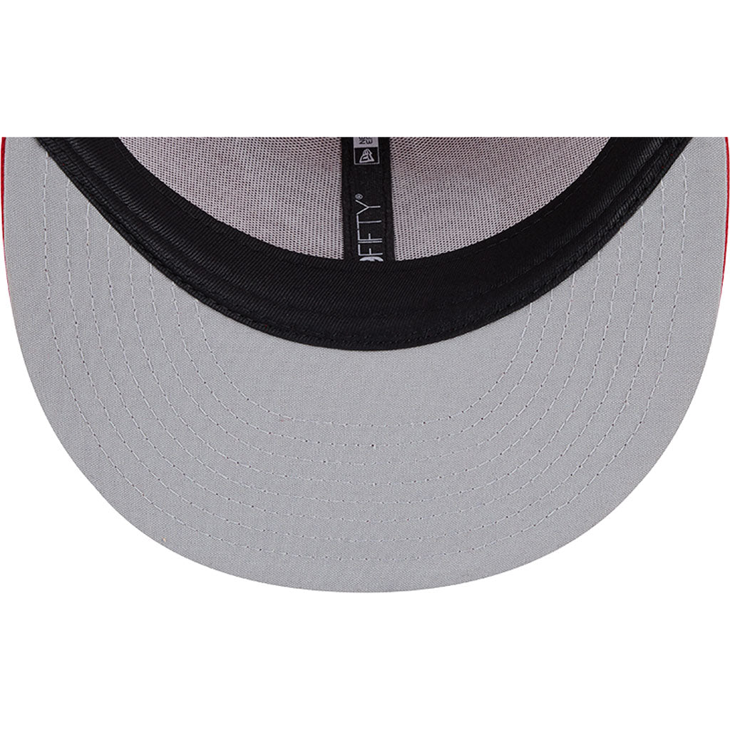 NHL Detroit Red Wings New Era OTC Trucker 9FIFTY Snapback Hat - Red - Image 5