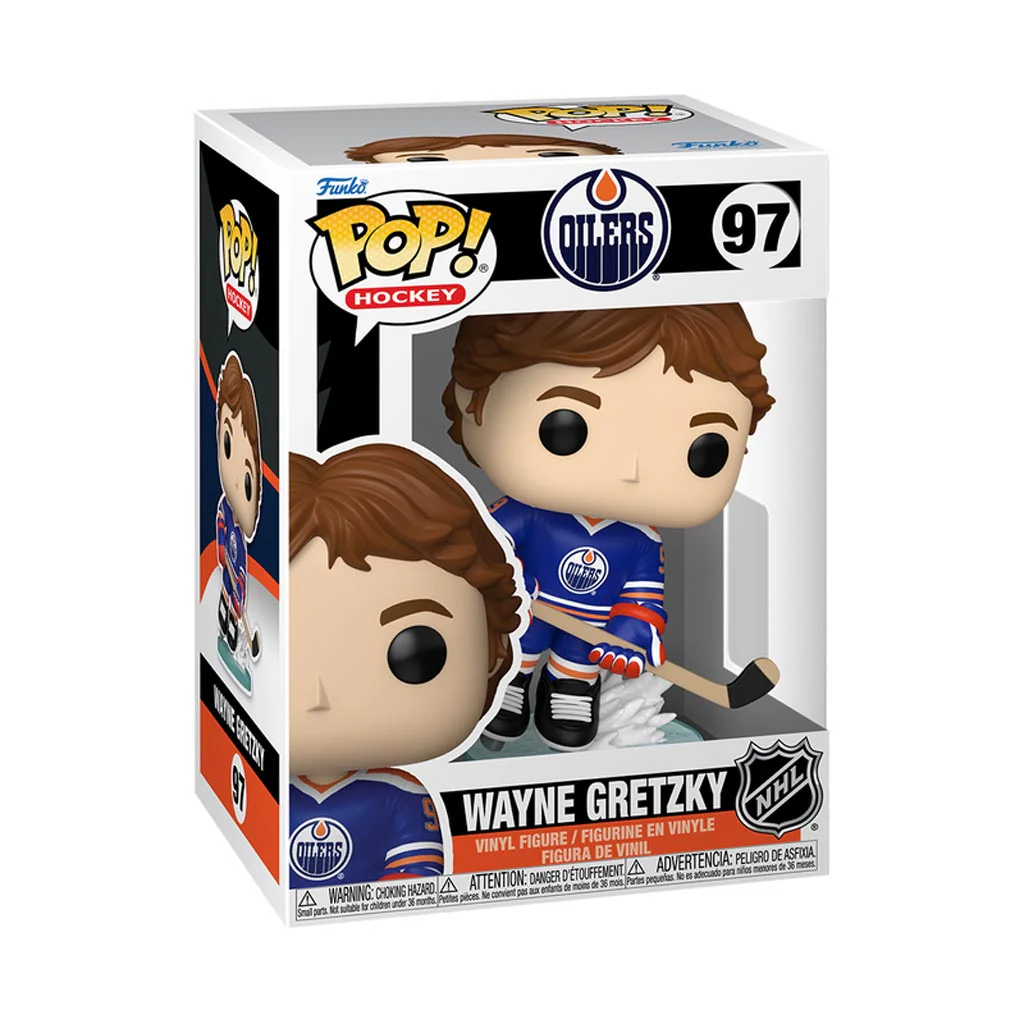 NHL Edmonton Oilers Wayne Gretzky Funko Pop! Vinyl Figure - Image 2