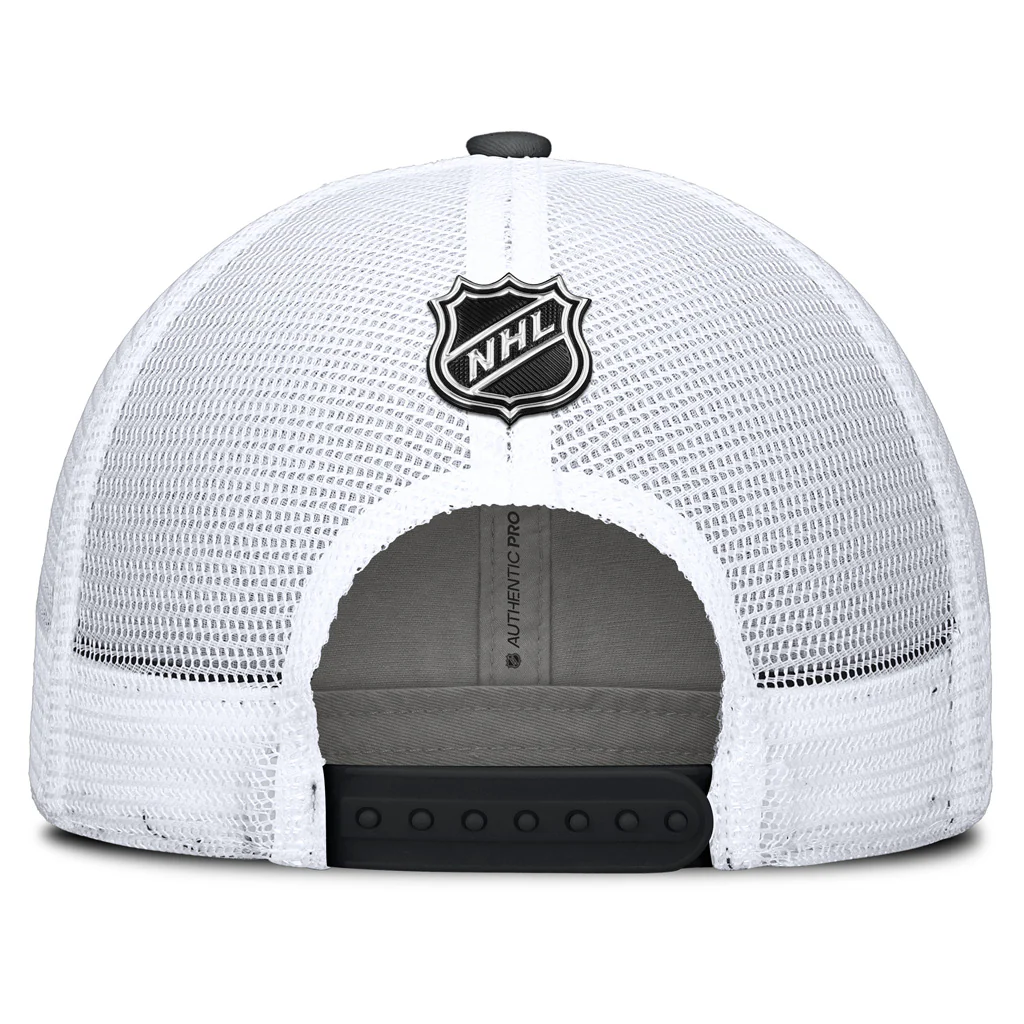 NHL Los Angeles Kings Fanatics Authentic Pro Tucker Snapack Hat - Image 4
