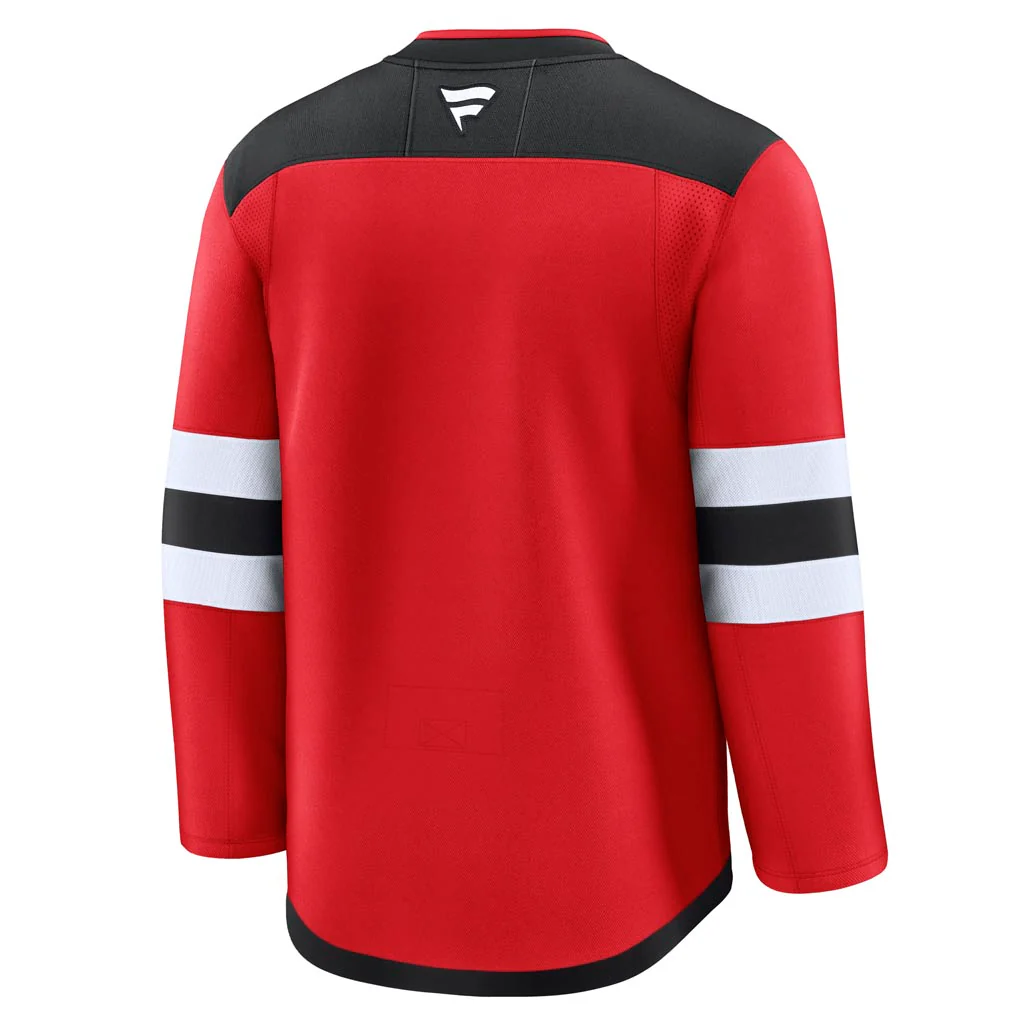 NHL New Jersey Devils Fanatics Home Premium Jersey - Red - Image 3