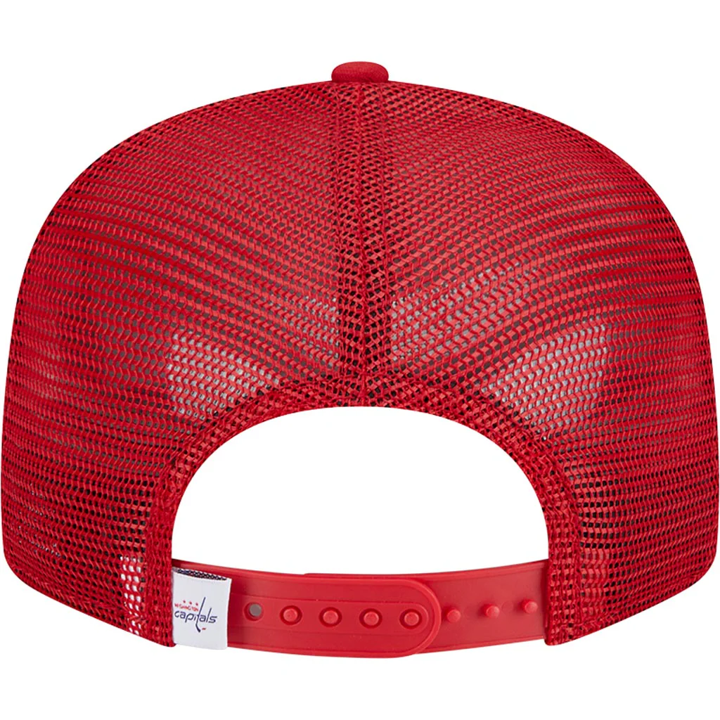 NHL New Jersey Devils New Era 9FIFTY Snapback Trucker Hat - Red - Image 5