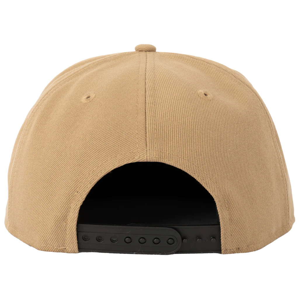 NHL New Jersey Devils New Era Mocha 9FIFTY Snapback Hat - Khaki - Image 2