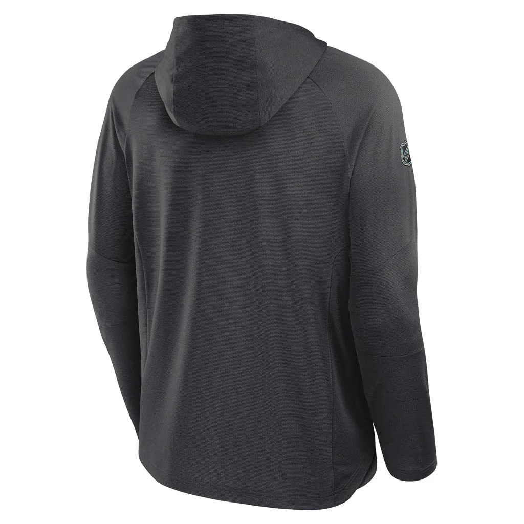 NHL Pittsburgh Penguins Fanatics Authentic Pro Rink Lightweight Hoodie - Black - Image 3