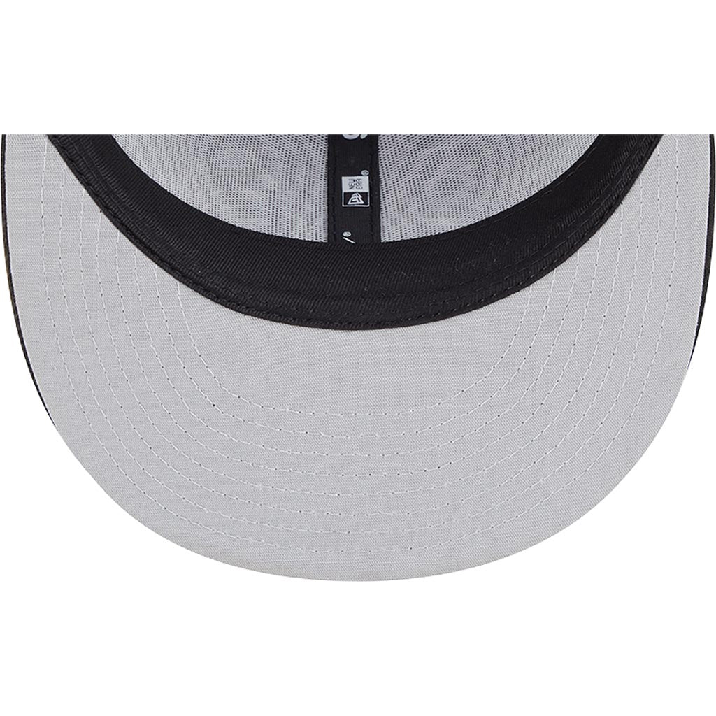 NHL Pittsburgh Penguins New Era Black & White 9FIFTY Snapback Trucker Hat - Black - Image 5