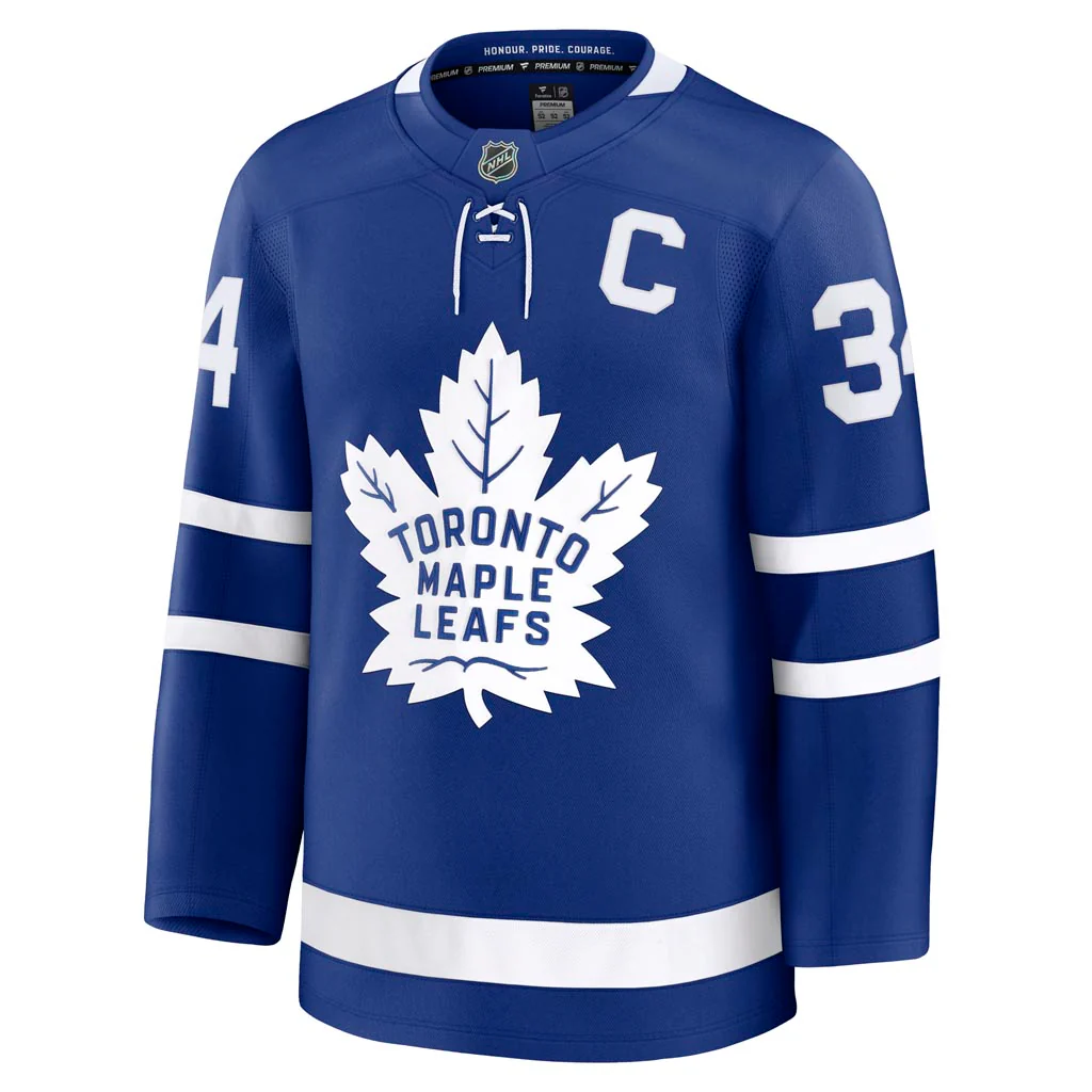 NHL Toronto Maple Leafs Auston Matthews Home Premium Jersey - Blue - Image 2
