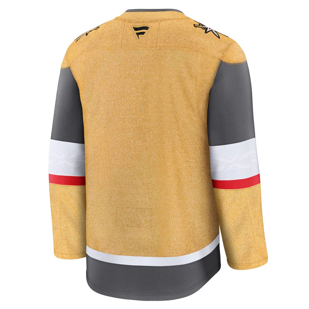NHL Vegas Golden Knights Fanatics Home Premium Jersey - Gold - Image 3