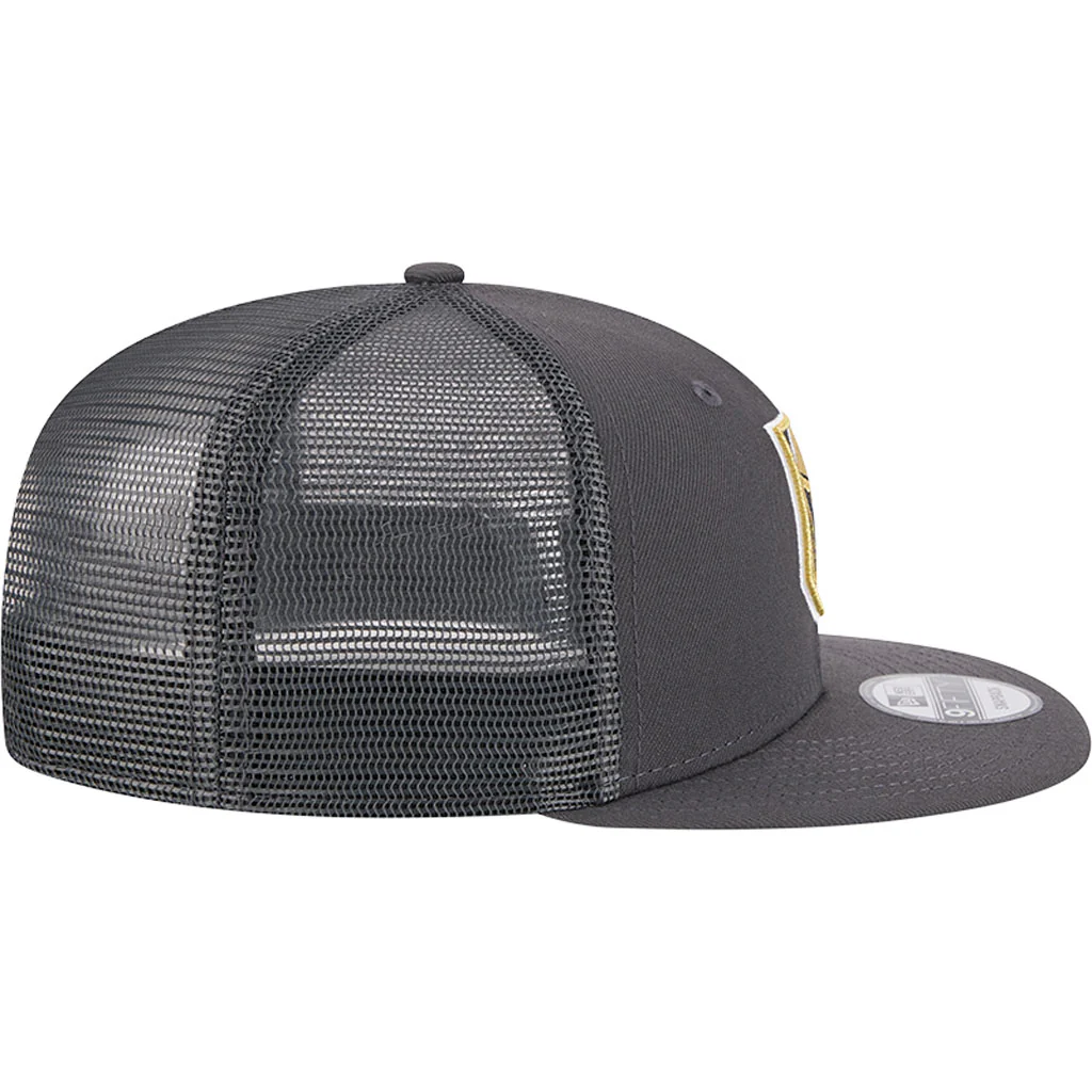 NHL Vegas Golden Knights New Era OTC Trucker 9FIFTY Snapback Hat - Charcoal - Image 5