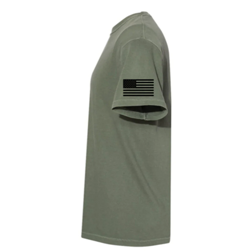Phoenix Rising Comfort Colors 2026 Military Appreciation T-Shirt - Green - Image 2