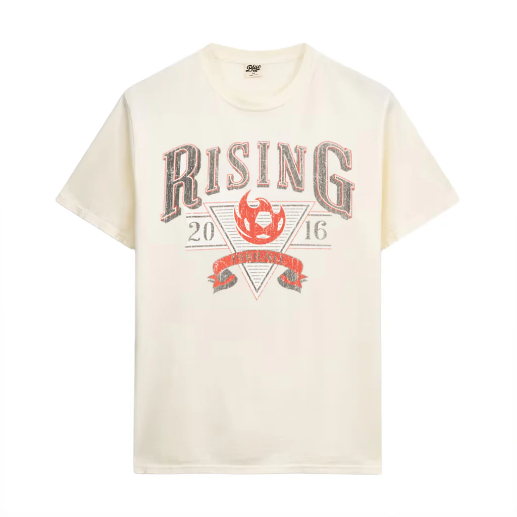 Phoenix Rising Blue 84 Fine Dining Soft Heritage T-Shirt - Ivory