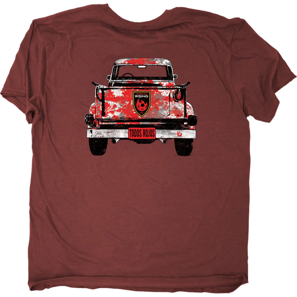 Phoenix Rising Duck Company Pickup T-Shirt - Red - Image 3