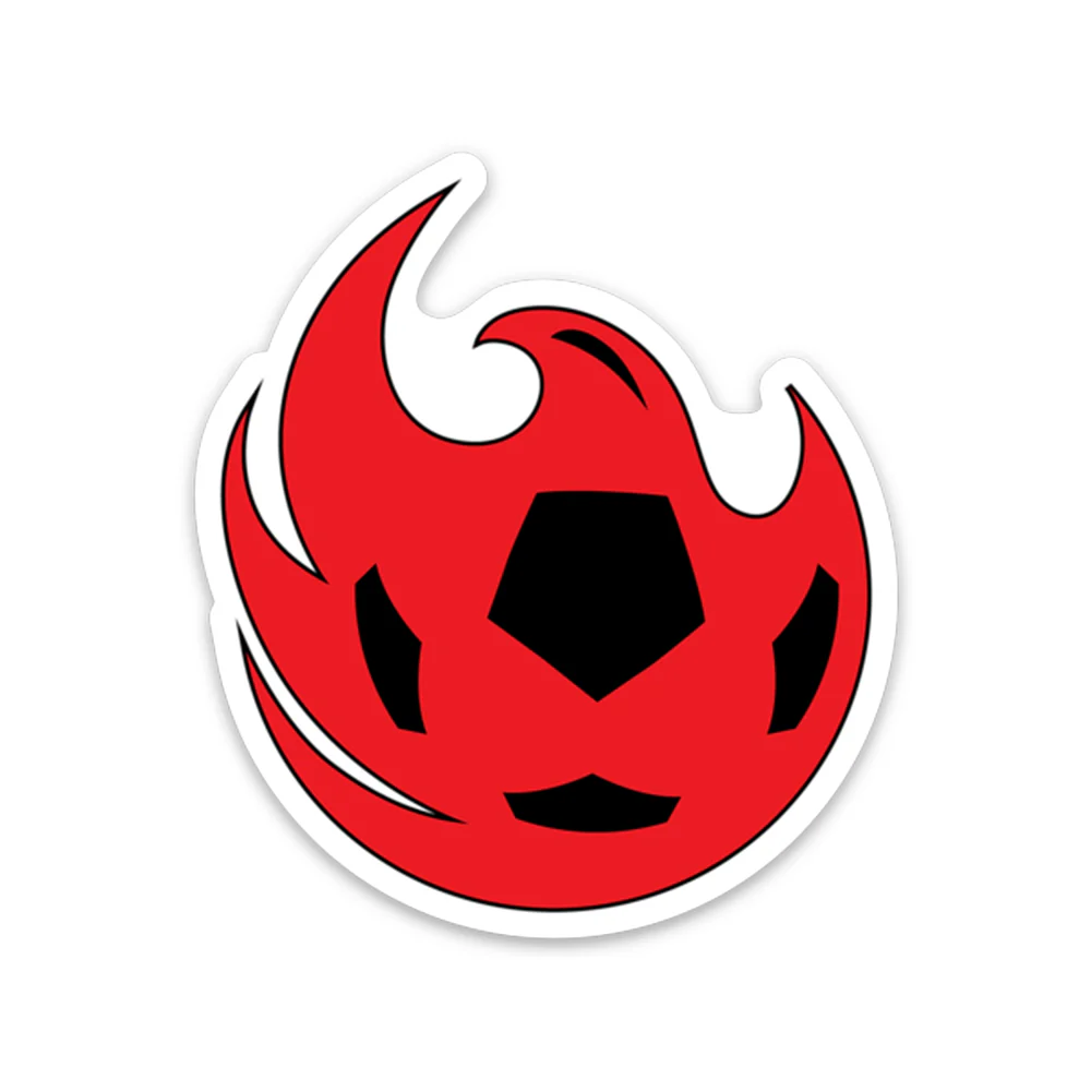 Phoenix Rising Fireball 3" Sticker