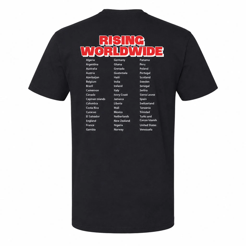 Phoenix Rising International Day T-Shirt - Black - Image 2