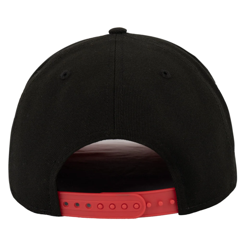 Phoenix Rising New Era Black Shield Red Under Visor 9FIFTY A-Frame Snapback Hat - Black - Image 3